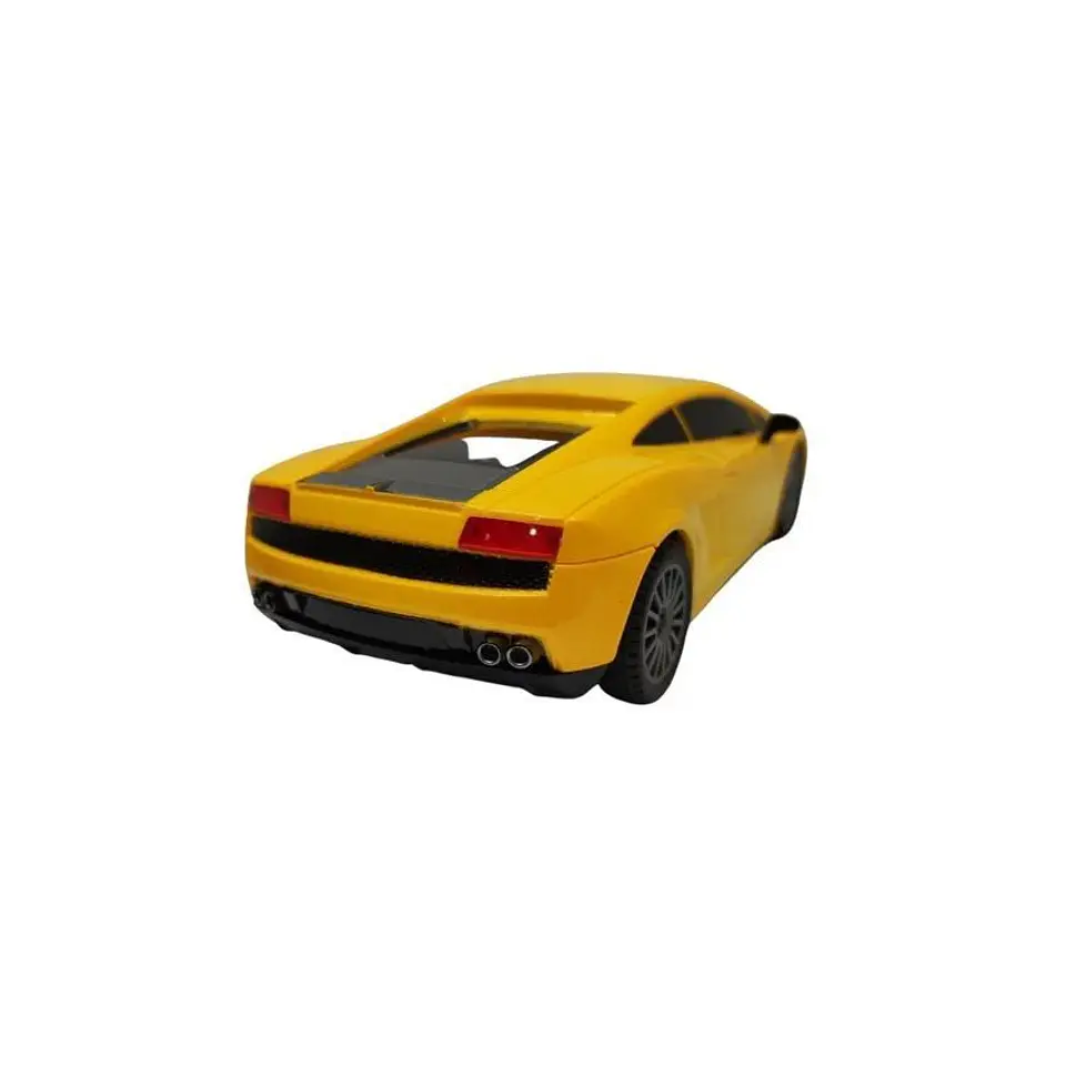 Carro luces metalizado recargable control remoto 124 4