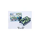 Tanque militar carro transformers luces sonido regalo niños - Miniatura 3