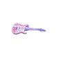 Guitarra rock juguete luces sonidos instrumento musical niña - Miniatura 2