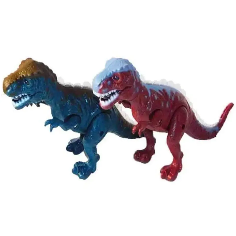 Figuras dinosaurios dino rex juguete luces movimiento ny007b 2