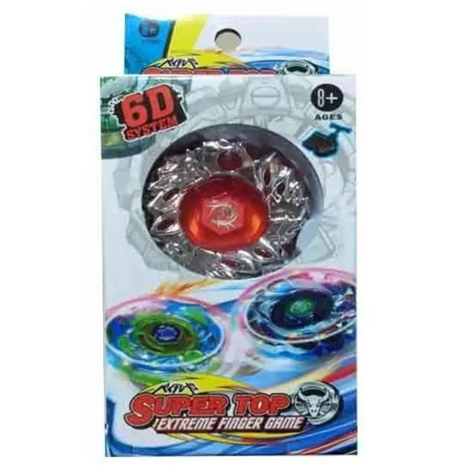 Lanzador beyblade con luz beyblade batalla juguete lanzador genérico 2