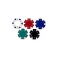Paquete 50 fichas poker casino profesionales - Miniatura 3