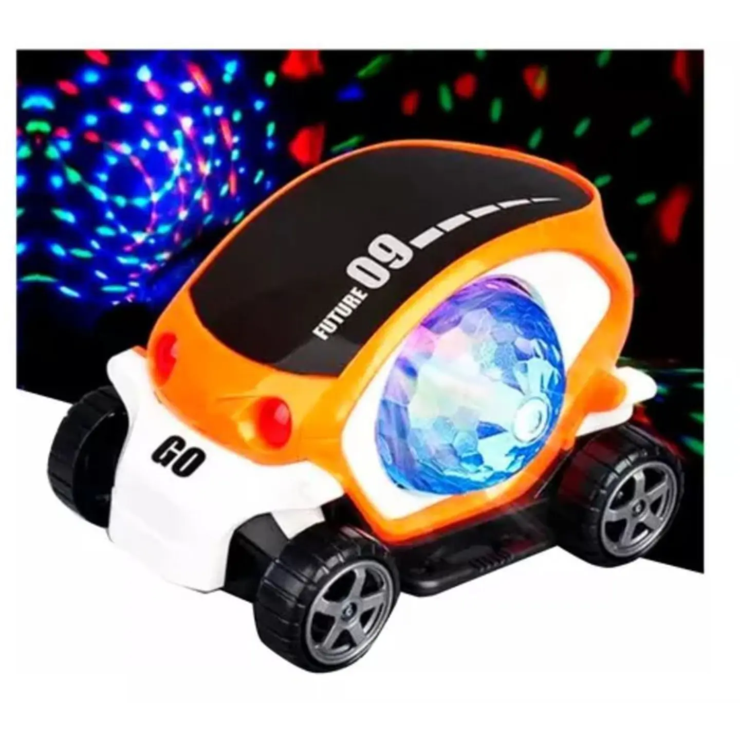 Carro loco coche auto luces juguete música 2
