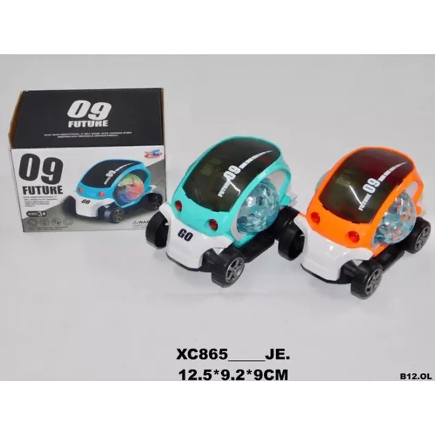Carro loco coche auto luces juguete música 4