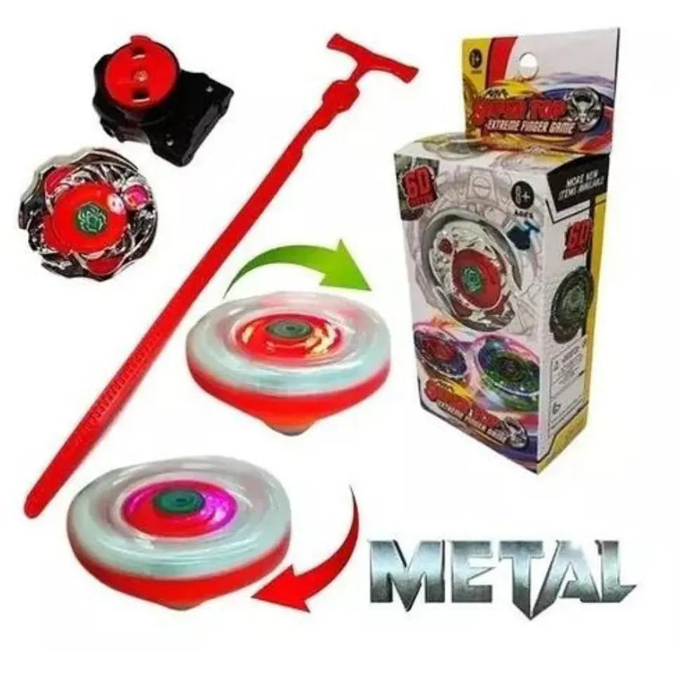 Estadio batalla beyblade generico +dos + 1 con luz beyblade 4