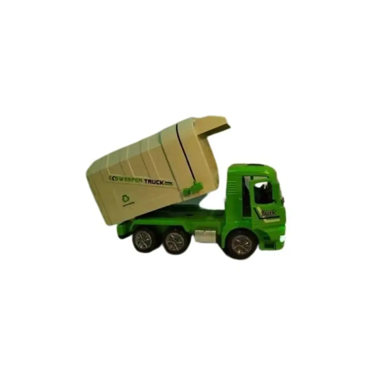 Camión recolector contenedor construcción aseo truck juguete 2
