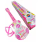 Guitarra juguete luces sonido niños regalo instrumento niña - Miniatura 2