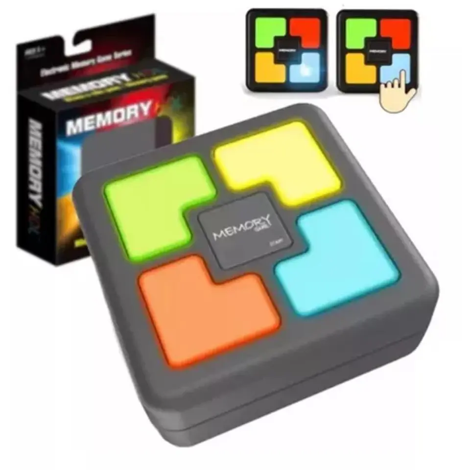 Juego memoria iluminado juguetes color juegos electrónicos 1
