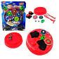 Estadio de batalla beyblade generico +dos beyblade juguete - Miniatura 1