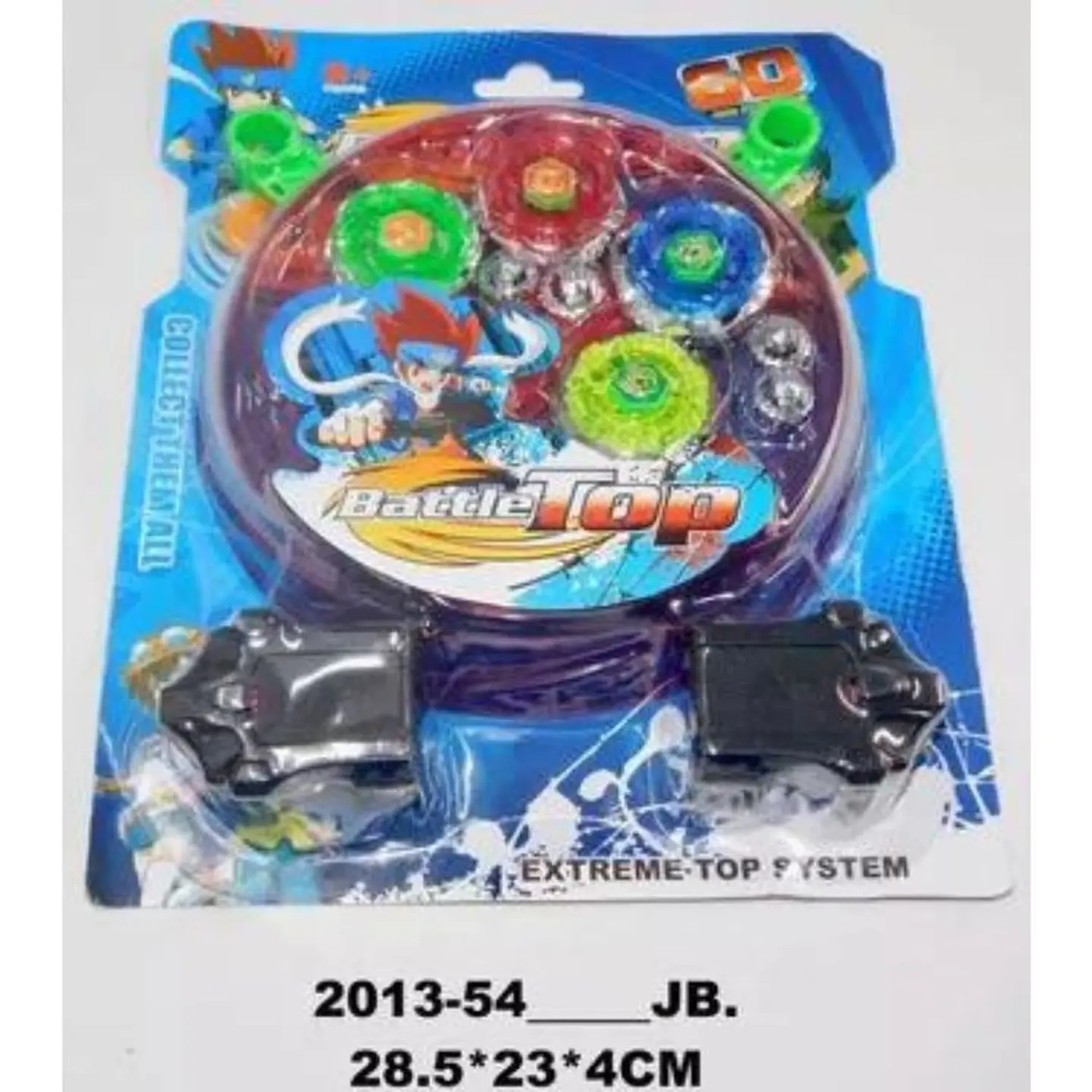 Estadio de batalla beyblade generico +dos beyblade juguete 3