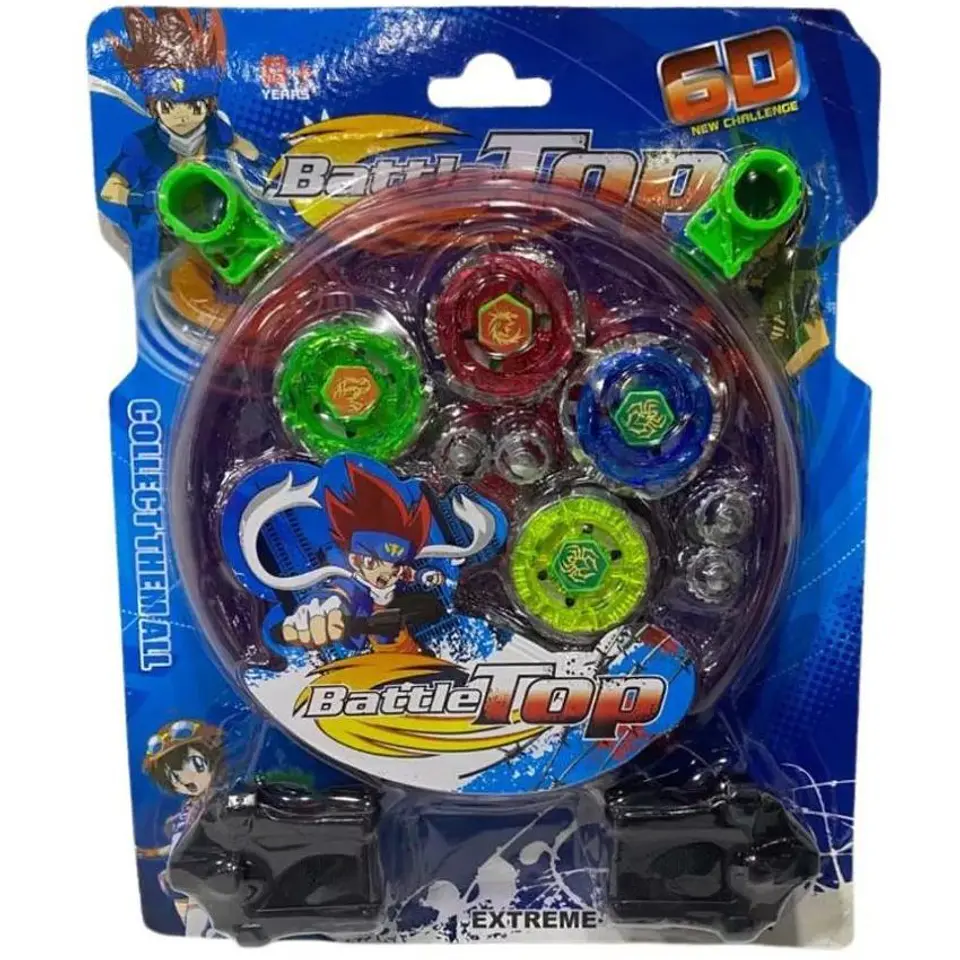 Stadio de batalla beyblade generico +dos beyblade juguete 2