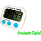 Cronómetro digital alarma temporizador cocina lcd digital chef - Miniatura 3