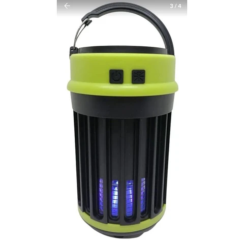Moscos lámpara solar recargable usb mata insectos 3 en 1