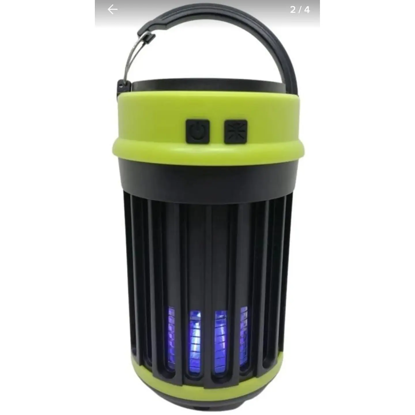 Moscos lámpara solar recargable usb mata insectos 3 en 1 3