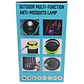 Moscos lámpara solar recargable usb mata insectos 3 en 1 - Miniatura 4