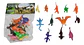 Dinosaurios Pequeños Por 10und Goma Juguetes - Miniatura 1