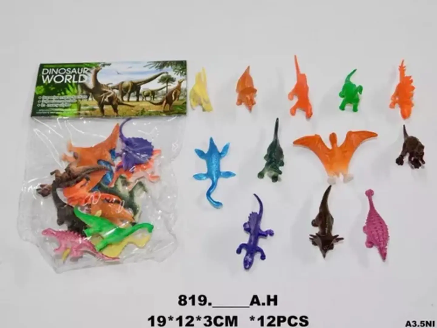 Dinosaurios Pequeños Por 10und Goma Juguetes 2