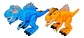Rex Blue Dinosaurio Movimiento Juguete Luz  Jurassic World  - Miniatura 2