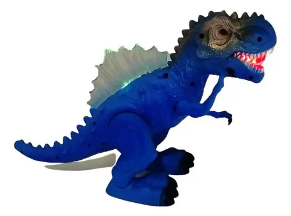 Rex Blue Dinosaurio Movimiento Juguete Luz  Jurassic World  4