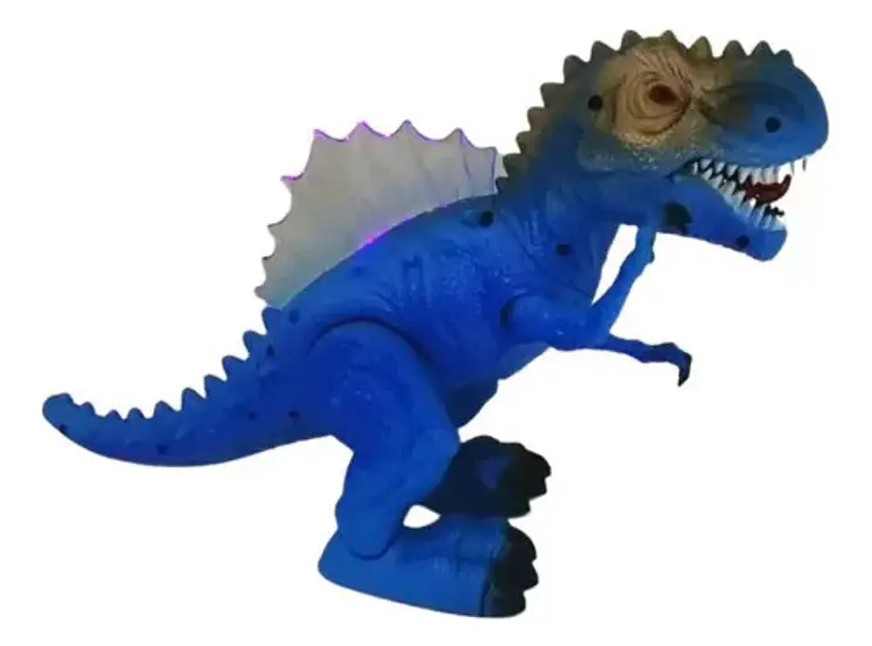 Rex Blue Dinosaurio Movimiento Juguete Luz  Jurassic World  5