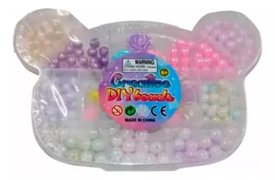 Pulseras Chaquiras Insumos Bisutería Cabello Juego Niñas 1