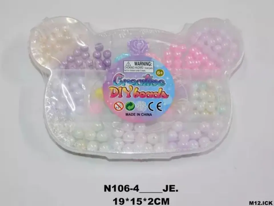 Pulseras Chaquiras Insumos Bisutería Cabello Juego Niñas 2