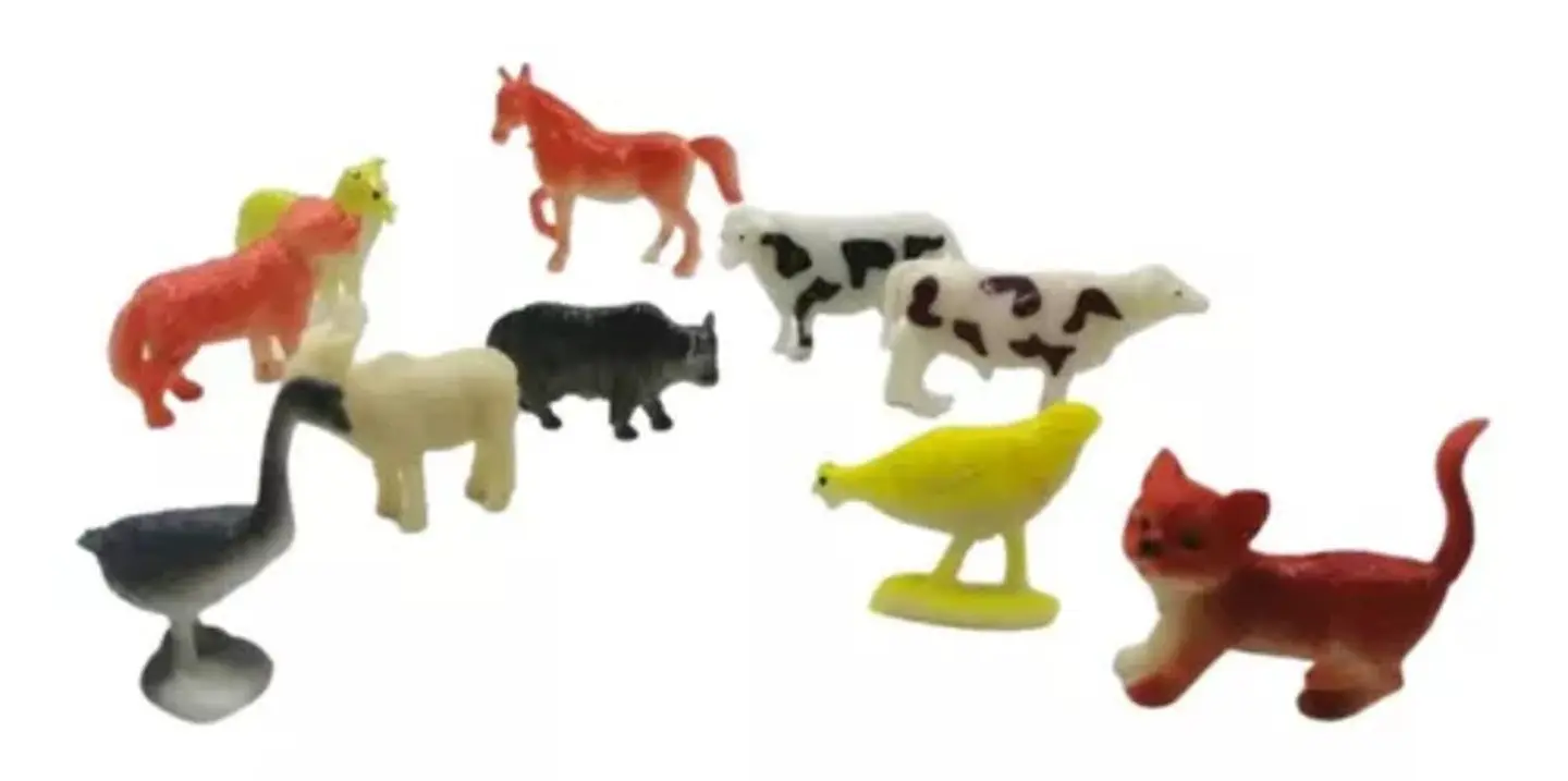 Decoración Pesebre  Figuras Navideñas X10 Unidades 3