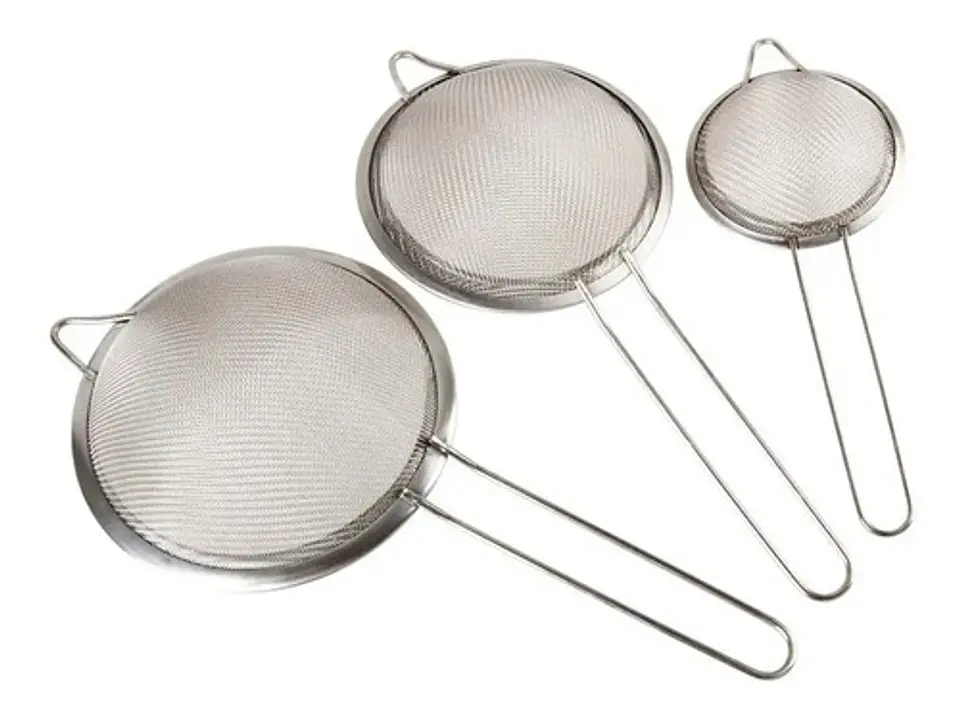 Coladores Utensilios De Cocina Repostería Alimentos X3 Und  1