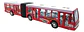 Transmilenio Carro Publico Medio De Transporte Juguete Vehic - Miniatura 2