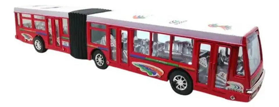 Transmilenio Carro Publico Medio De Transporte Juguete Vehic 2