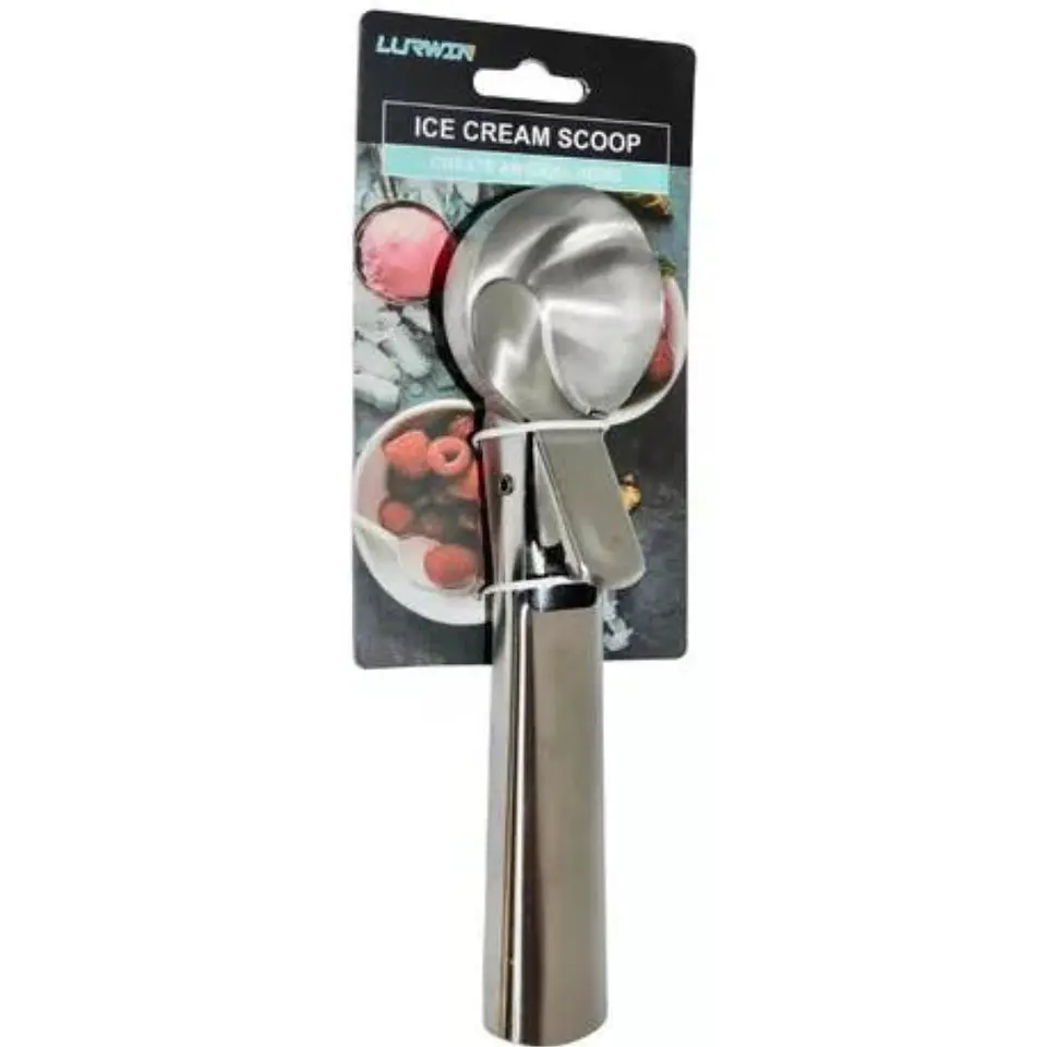 Cuchara Para Helado Acero Inoxidable Utensilios Cocina 18cm 2