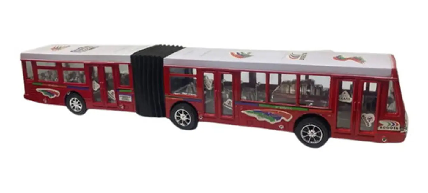 Transmilenio Carro Publico Medio De Transporte Juguete Vehic 5