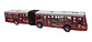 Transmilenio Carro Publico Medio De Transporte Juguete Vehic - Miniatura 5