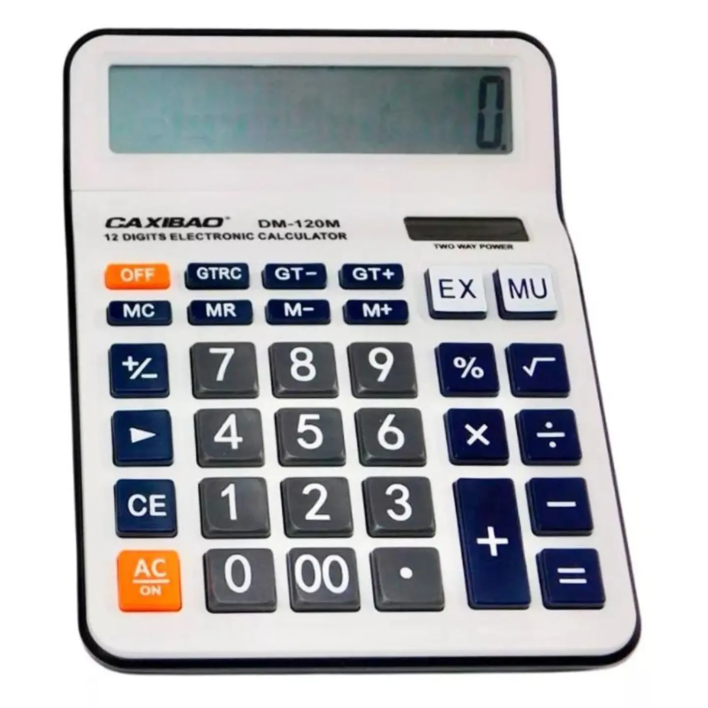 Calculadora Electrónica Funciones Basicas 12 Dígitos 1