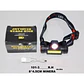 Linterna Frontal Recargable Luz Led Camping Cascos Minera - Miniatura 3