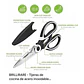 Tijeras Para Cocina Multifuncionales Acero Inoxidable Chef - Miniatura 2