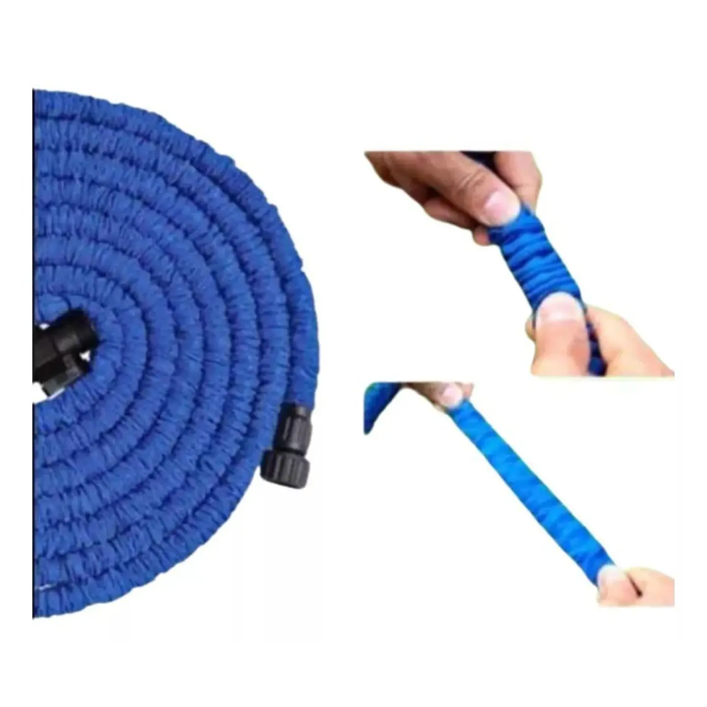 Manguera Expandible 7.5 Mts Pistola Expansible Azul Magica 2