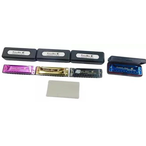 Armonica 16 Celdas Instrumento Viento Músicos Harmonica