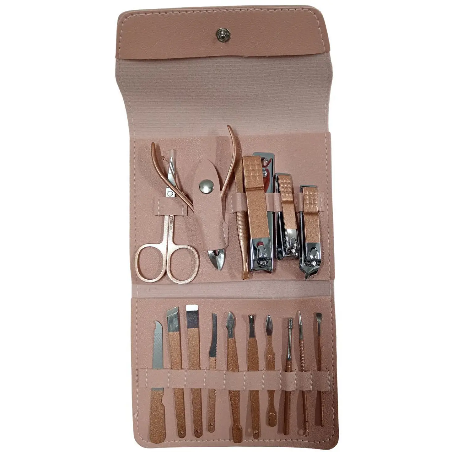 Manicure Estuche Belleza Corta Uñas Manos Estética 16und 3