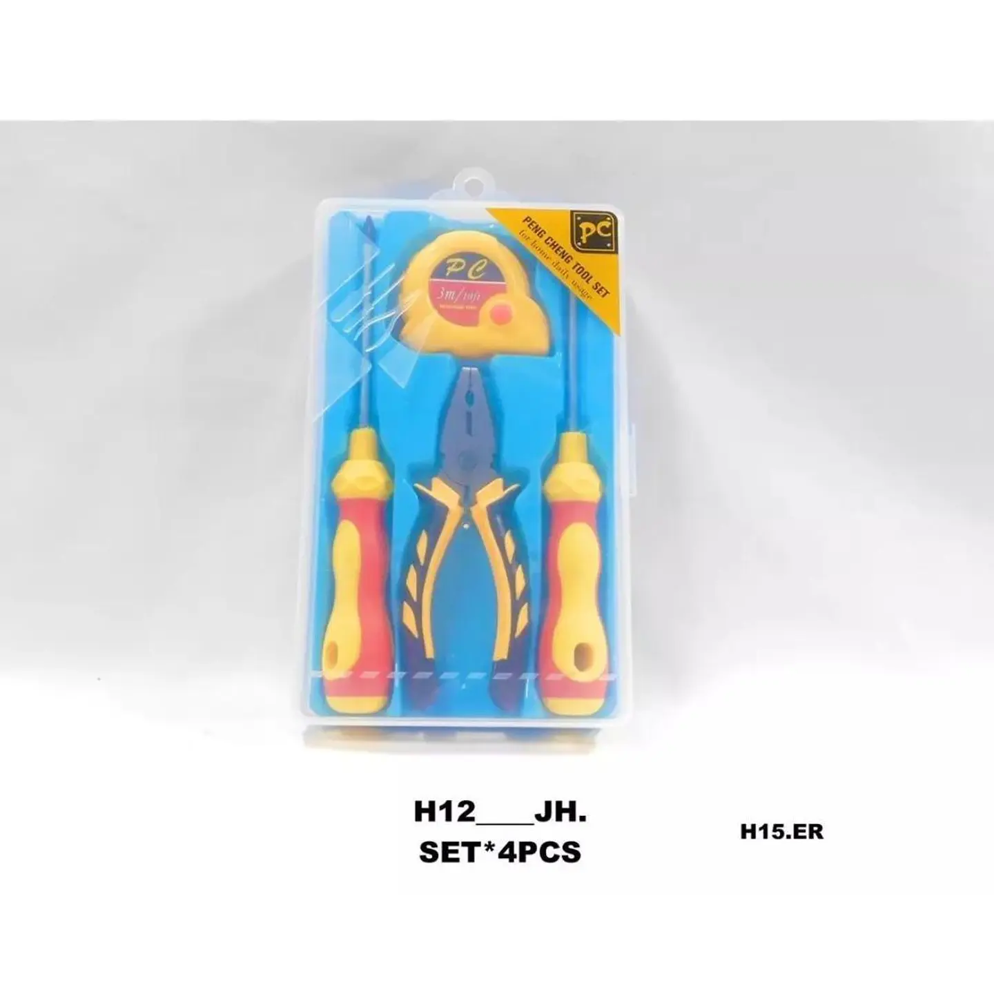 Herramientas Set 4pc Alicate Destornillador Metro 2