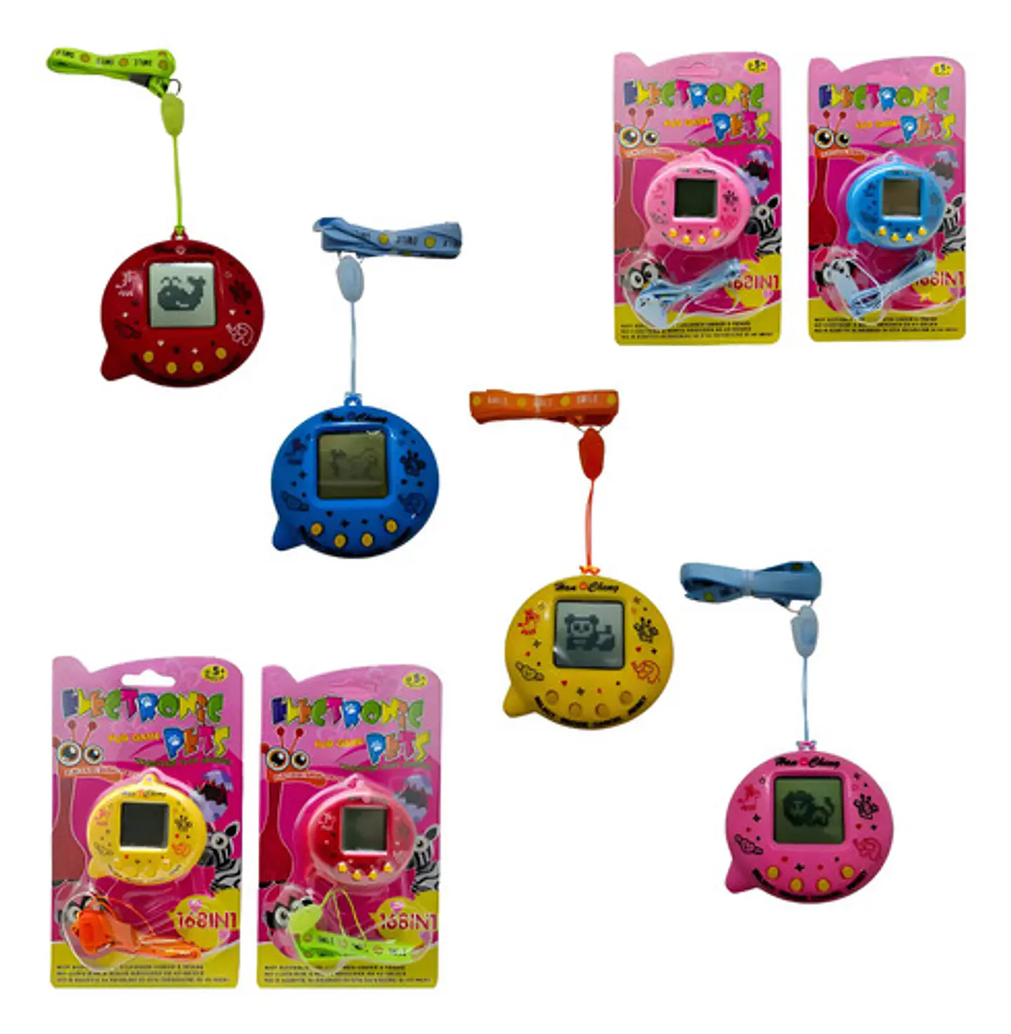 Tamagotchi Mascotas Virtual 168 En 1 Juguete Tama Niños 1