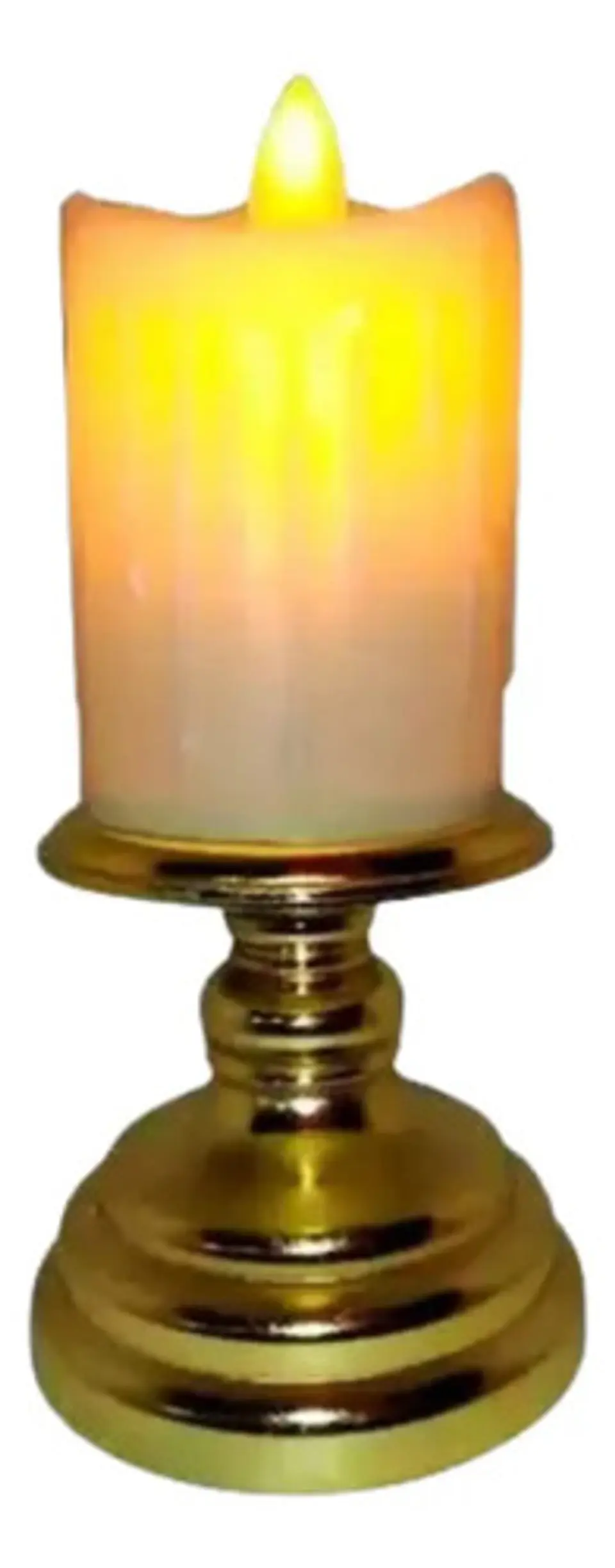 Vela X1 Und Decoración Navidad Luz Movimiento Velas Wm1003b 1