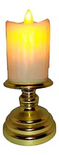 Vela X1 Und Decoración Navidad Luz Movimiento Velas Wm1003b - Miniatura 4