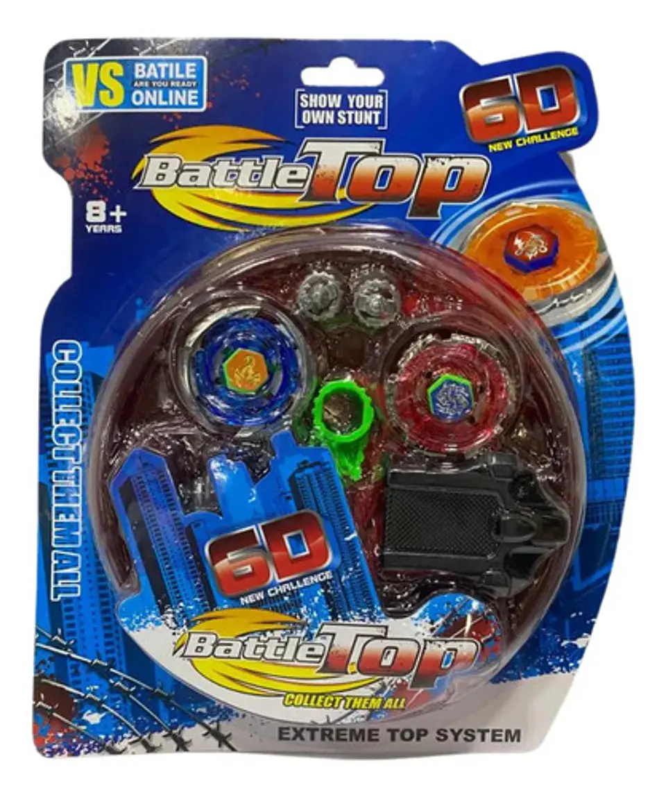 Trompo Estadio Battle Generico +2 Beyblade Juguete 2013-2 2