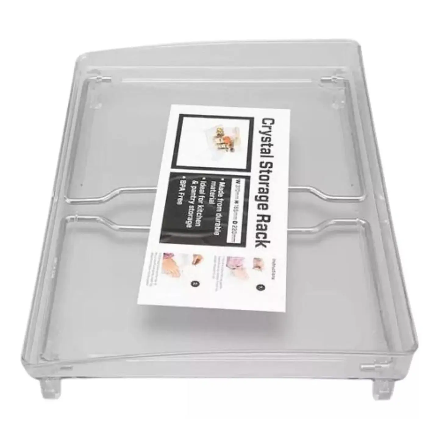 Organizador De Escritorio De Acero Inoxidable Acrílico 2