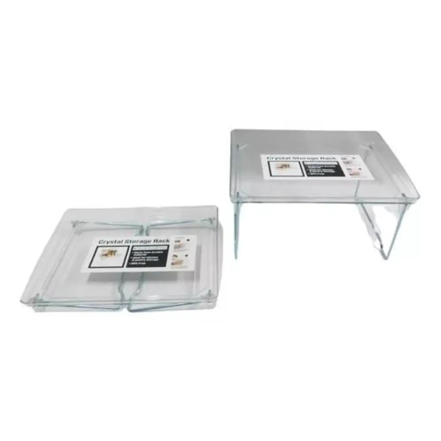 Organizador De Escritorio De Acero Inoxidable Acrílico 3