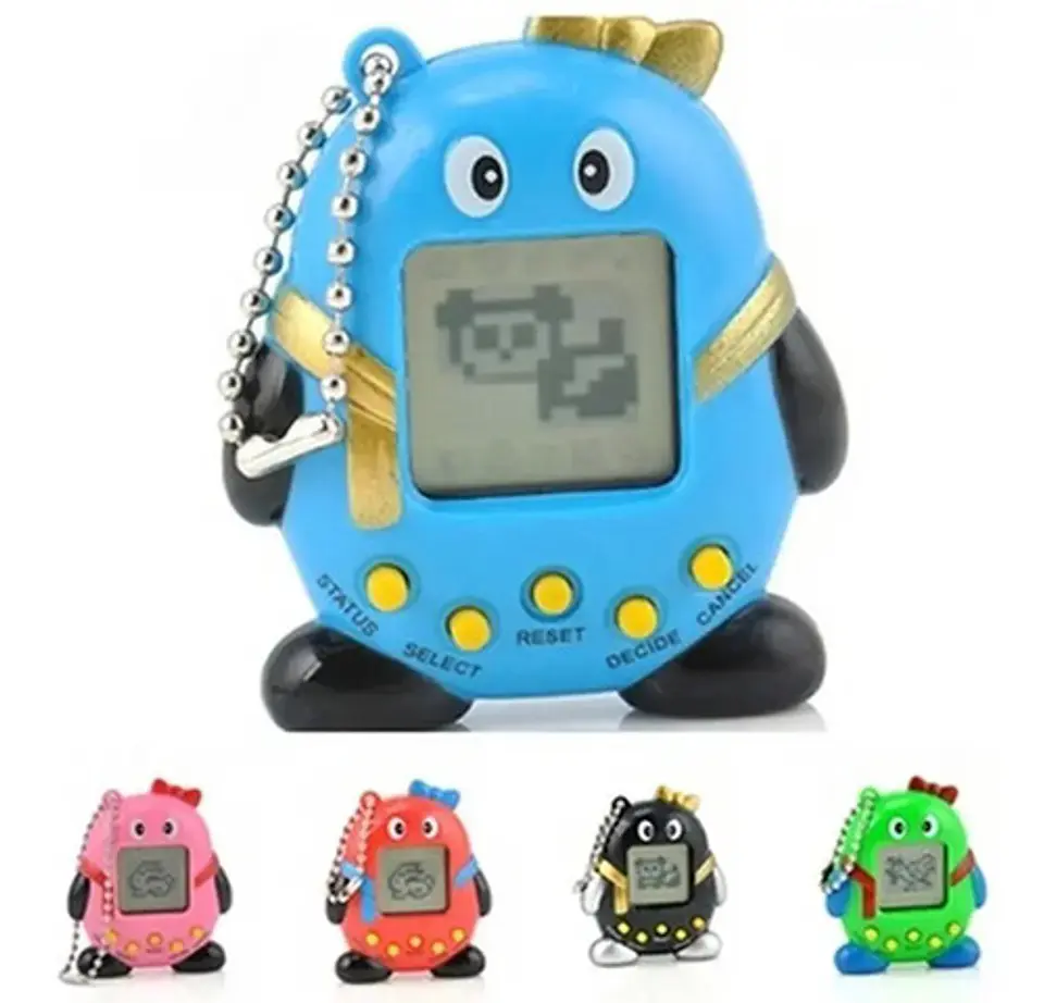 Juguete Machine Pet Tamagotchi Mascota Virtual Bichito Rosa Interactivo 1