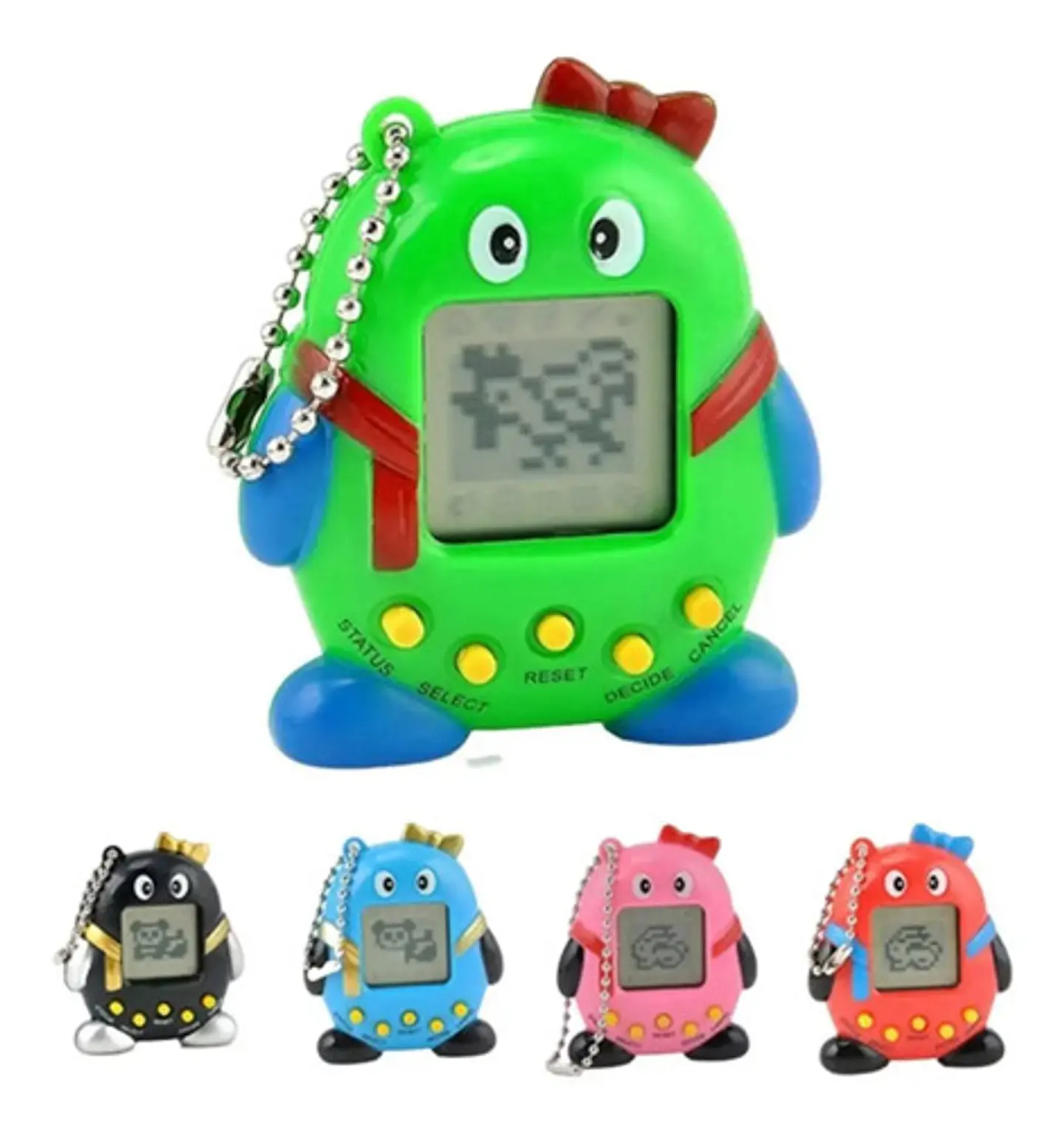 Juguete Machine Pet Tamagotchi Mascota Virtual Bichito Rosa Interactivo 3