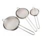 Coladores Metálicos X3 und Gris Utensilios Cocina Repostería - Miniatura 2