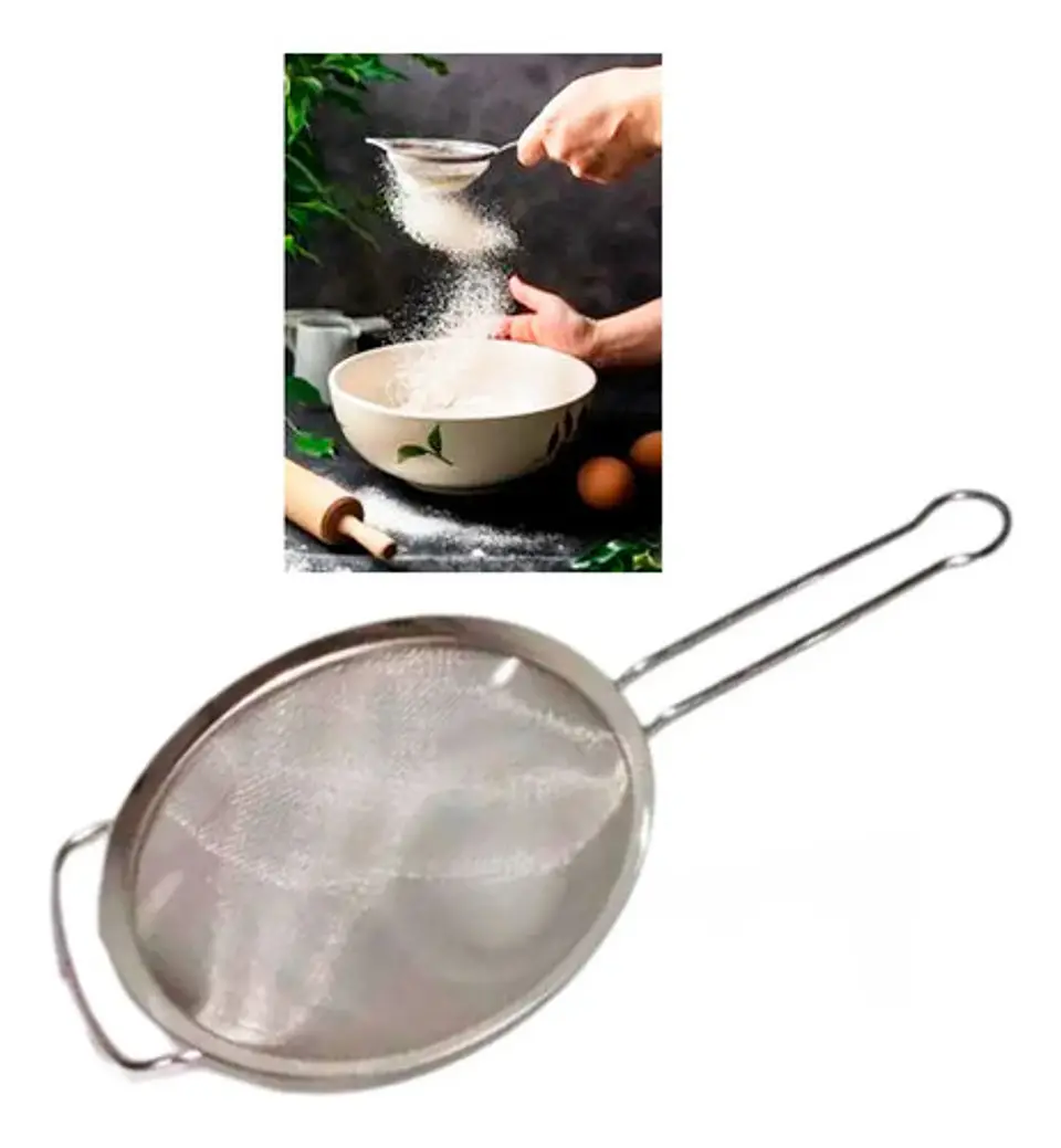 Colador Utensilios Colador Repostería Alimentos 20 Cm  1